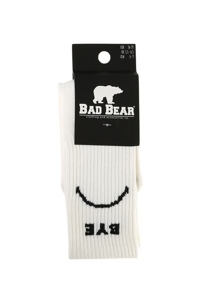Bad Bear جوارب رجالية سوداء وداعا طويل القامة