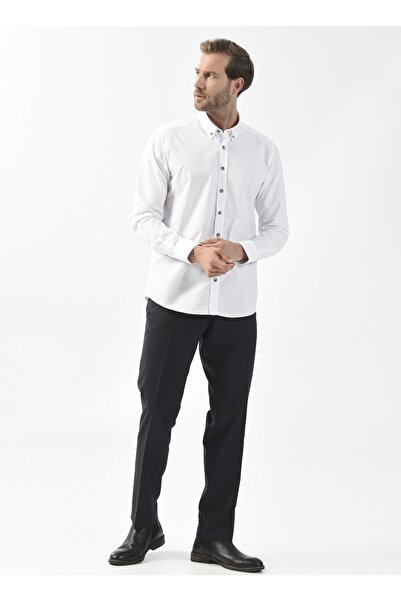 SÜVARİ Normal Bel Normal Paça Regular Fit Lacivert Erkek Pantolon Pn1014400287