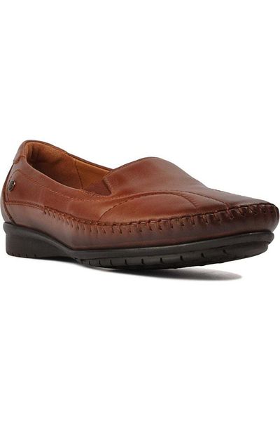 Forelli 51302 Pantofi confortabili din piele pentru femei Lady-g Tan