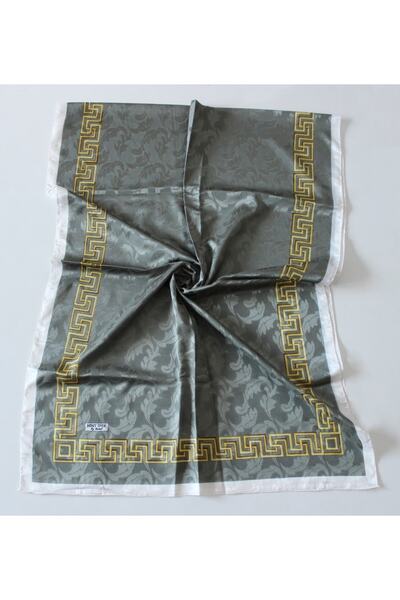 Hint İpek Monogram Star Şal