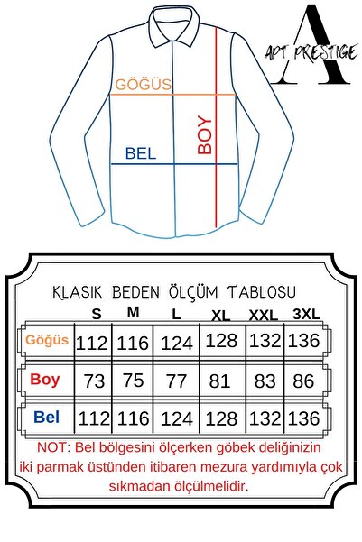 APT PRESTIGE Erkek Büyük Beden Ekose Çift Cep Kapaklı Gömlek