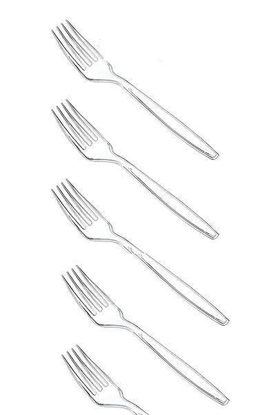 AYLAR Disposable Plastic Luxury Fork 1stClass Quality 50 Pieces