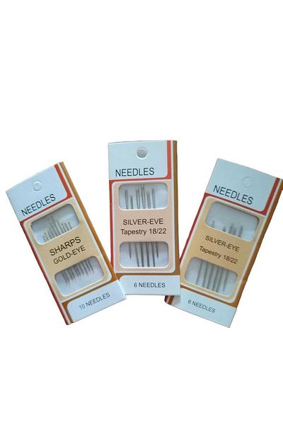 NEEDLES Set de ace Minahobi Etamin-sharp-canvas (22 bucăți de ace)
