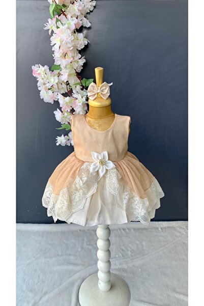 Petite Ponpon Baby Kız Bebek Yenidoğan Mevlüt Elbisesi Bebek Hediyelik Mevlüt...