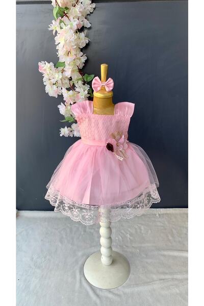 Petite Ponpon Baby Kız Bebek Yenidoğan Mevlüt Elbisesi Bebek Hediyelik Mevlüt...