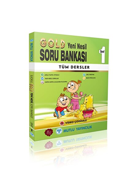 Mutlu Yayıncılık Mutlu Gold Yeni Nesil Soru Bankası 1 Yeni Ürün !!