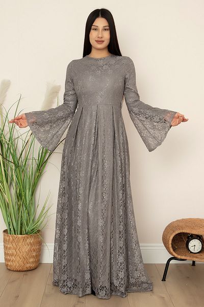 PULLIMM ROCHIE DE DANTELĂ VALON CU MÂNECĂ SiNEM pentru femei