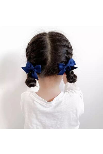 NURBİLGESTORE Kız Çocuk Lastikli Kurdele Toka