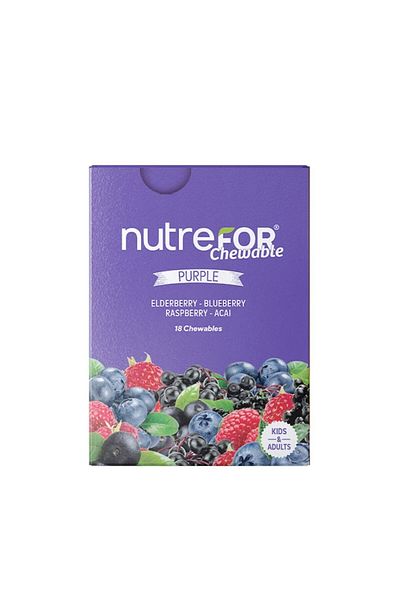 Nutrefor Chewable Purple 18 Chewable Tablets