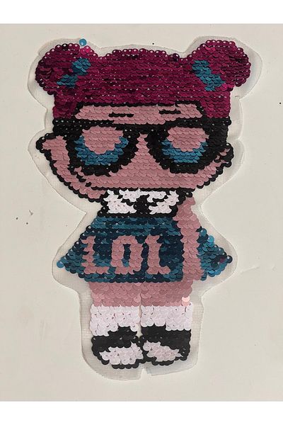 Gönülden Tasarım 20x14 Cm Pictură pentru copii cu paiete Applique Accesoriu pentru patch-uri
