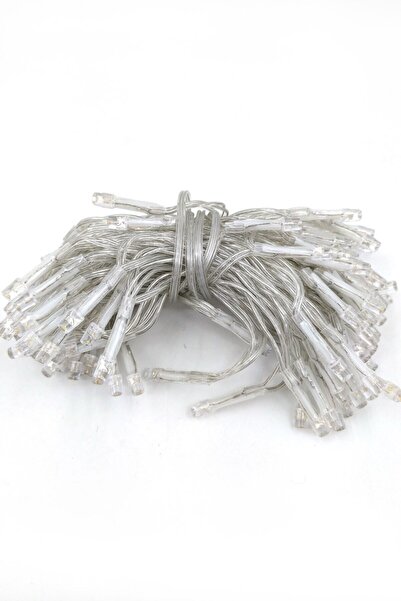 epazzar Dekoratif Led Işık Zinciri Gün Işığı 80 Led Pilli Led Işık Zinciri