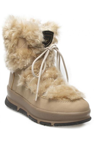 BUCKHEAD Buck1111 Irina Αδιάβροχα Snow Beige Γυναικείες Μπότες