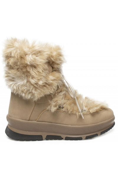 BUCKHEAD Buck1111 Irina Αδιάβροχα Snow Beige Γυναικείες Μπότες