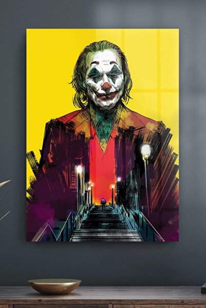 Decovetro Tablou de sticlă Joker Comics