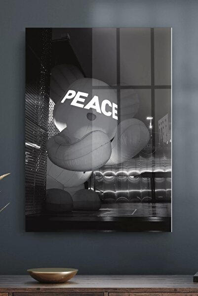 Decovetro Tablou din sticlă Peace