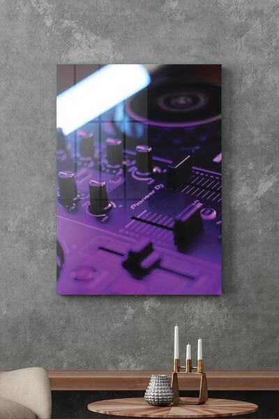 Decovetro Masa de DJ din sticla