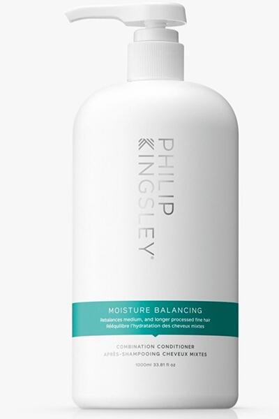 PHILIP KINGSLEY بلسم موازنة الرطوبة - بلسم الكولاجين المتوازن للرطوبة للشعر المعالج 1000 مل