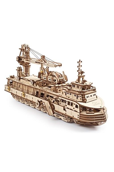 Ugears Τρισδιάστατο Παζλ, Ερευνητικό Πλοίο, Ugears, ξύλο, 575 κομμάτια