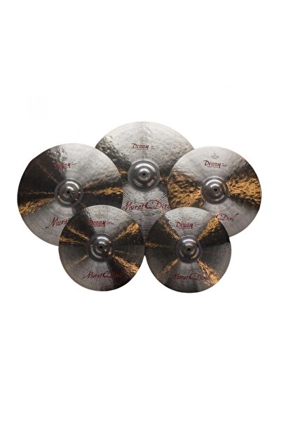 Murat Diril Cymbals Dizzy Bell Traditional Set /14''hihat/ 16''crash/ 18''cra...