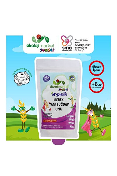 Ekoloji Market Organik Bebek Tam Buğday Unu 250 Gr X 2 Adet