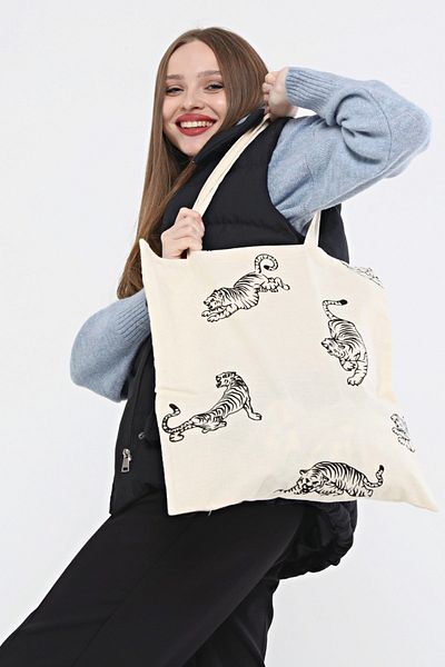 BAGAND Τσάντα αιώρας με σχέδιο Tiger
