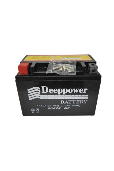 DEEPPOWER Motosiklet Akü Motor Ytx9a-bs (12v 9ah/10hr)