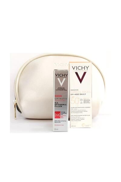 Vichy Capital Soleil Uv Age Daily Spf50+ 40 Ml - Cofre Package with Gift