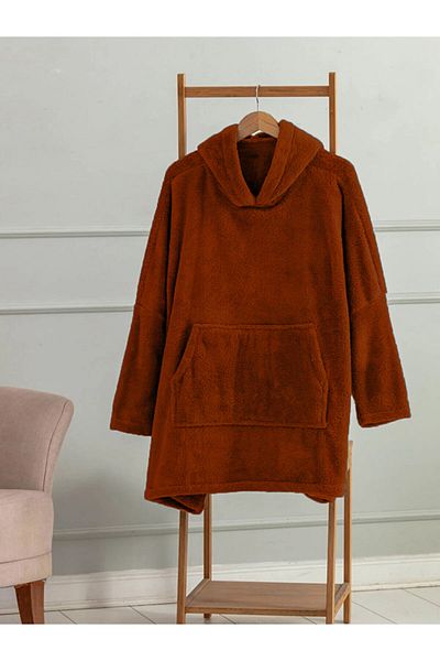 Mulberry Wellsoft Hooded Wearable TV Blanket Unisex