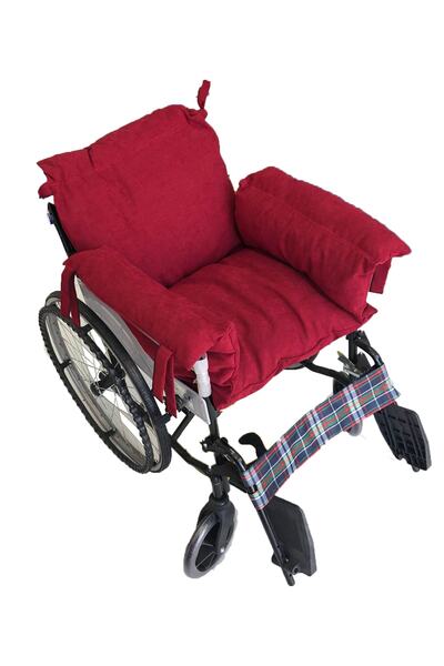 ozclife Sırt Ve Yan Bölmeli Tekerlekli Sandalye Koltuğu Minderi Konfort