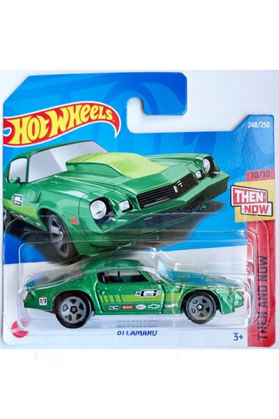 HOT WHEELS '81 Camaro Green Metallic 1/64
