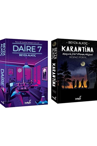 İndigo Kitap Daire 7 - Karantina Beşinci Perde - Beyza Alkoç