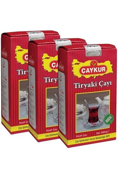 Çaykur 1kg Tiryaki Tea - 3 Pieces