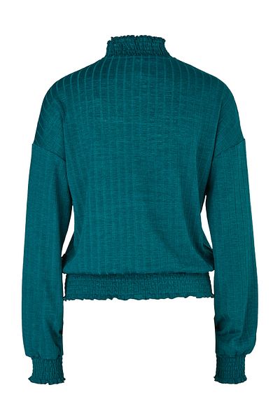 QS by s.Oliver Pullover - Türkis - Regular Fit