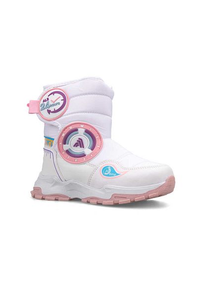 TRENDYSHOSE 2221 Unisex Αντιολισθητική σόλα με γούνα Velcro με επένδυση από κρύο χιόνι