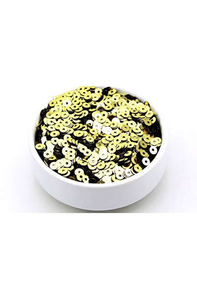 yfhobi 10 Gram- 5 Mm Plastik Payet Pul Ortadan Delik Güpür, Takı, Kumaş Ve Sü...