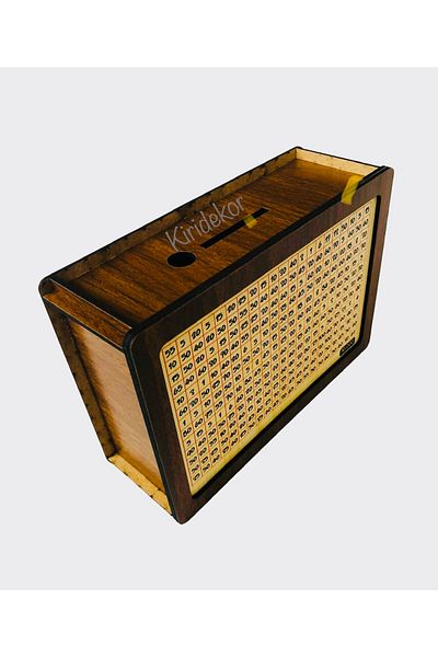 Kiri Target Box Piggy Bank Parabox Money Savings Box