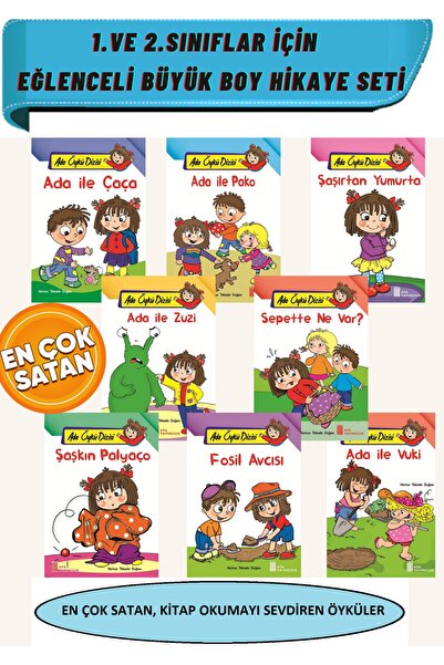 GÖNÜL YAYINCILIK 1.ve 2.sınıflar Için Eğlenceli Rengarenk 8'li Okuma Dizisi