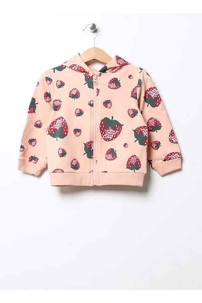 Mammaramma Hooded Collar Powder Baby Sweatmont 22fwg-01