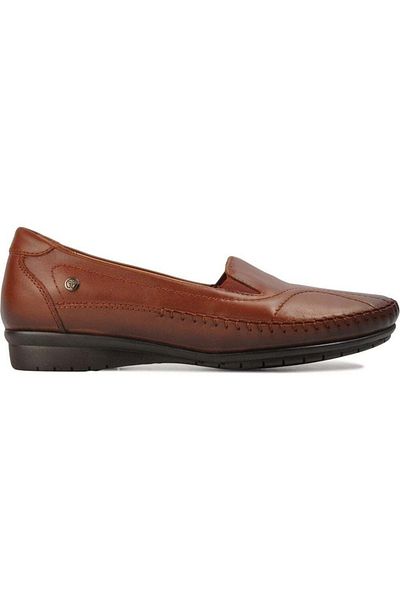 Forelli 51302 Pantofi confortabili din piele pentru femei Lady-g Tan