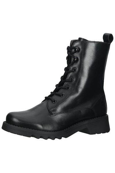 Fly London Stiefelette - Schwarz - Blockabsatz