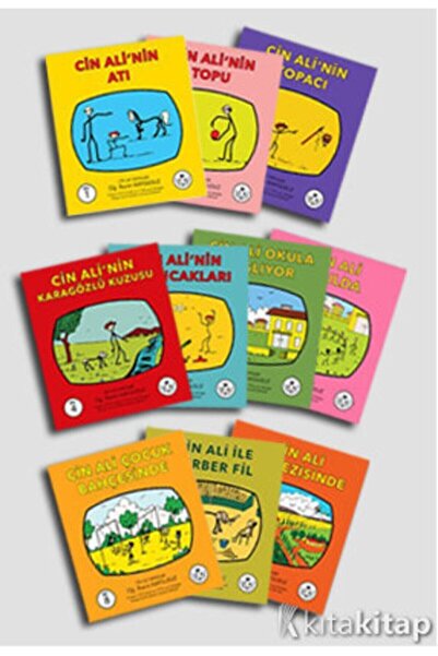 Cin Ali Yayınları Cin Ali Kitap Seti (10 Kitap Takım : )