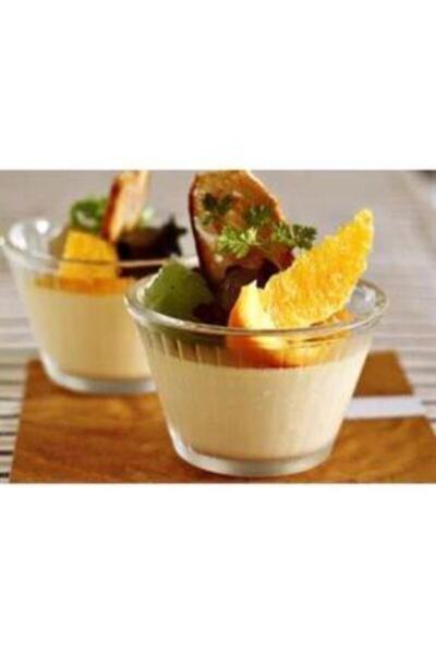 Paşabahçe وعاء زجاجي بلون الكراميل موديل 53298 - مجموعة من 6 قطع