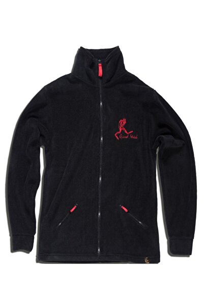 Giant Stride Türkiye Tam Fermuarlı Polar Siyah