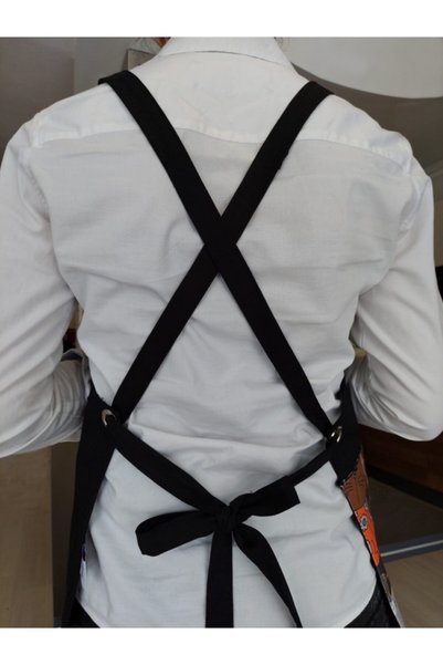 OBİDEV Kitchen Apron and Holder