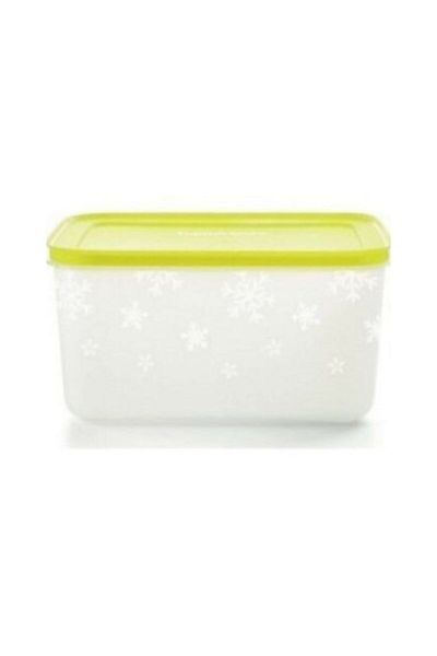 Tupperware حاوية تخزين ألاسكا صفراء 2 5 لتر