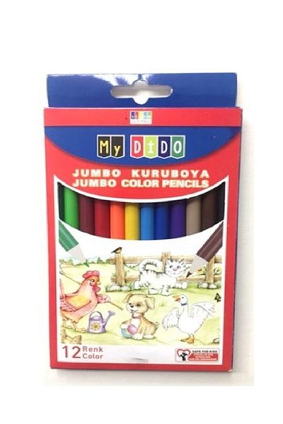 Südor Mydido Kuruboya 12 Colors Jumbo Dry Paint
