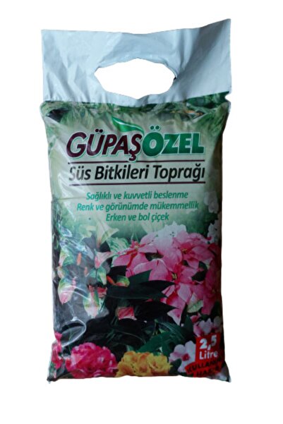 güpaş Özel Çiçek Toprağı,iç Mekan Toprağı,saksı Toprağı 2.5 Litre