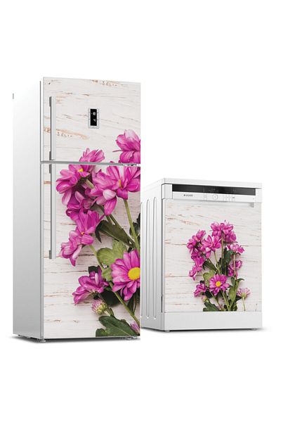 Tilki Dünyası Refrigerator and Dishwasher Set Sticker 0001 BUZMAK0001