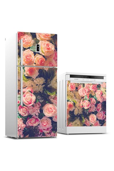 Tilki Dünyası Refrigerator and Dishwasher Set Sticker 0020