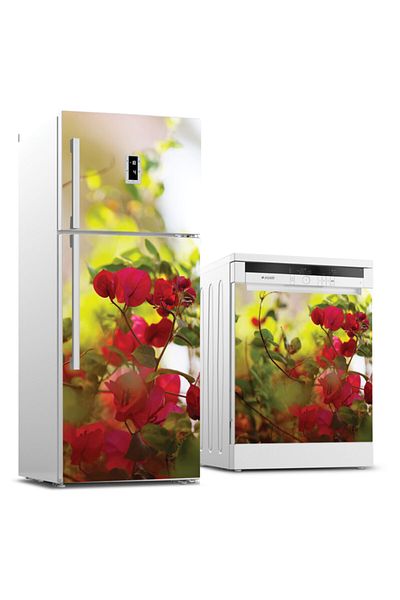 Tilki Dünyası Refrigerator And Dishwasher Set Sticker 0010